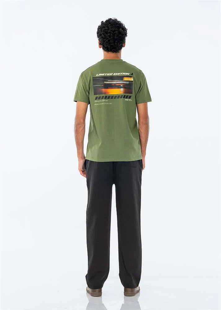 T-SHIRT OLIVE - GTS-B4348
